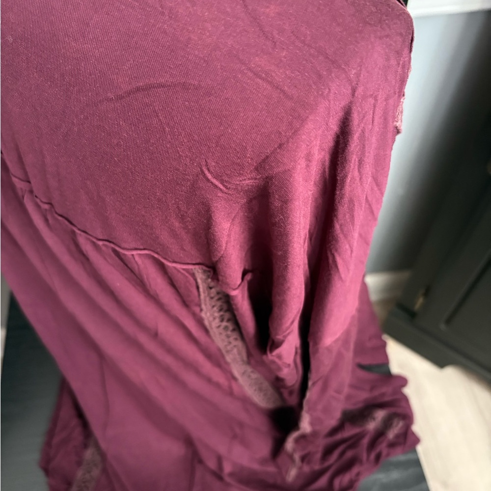 Pol boho solid top small - image 3